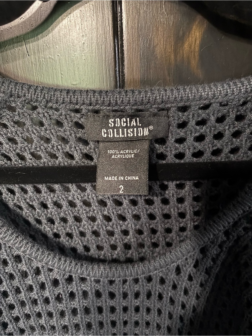 Grey knit sweater dress hot topic plus size 2